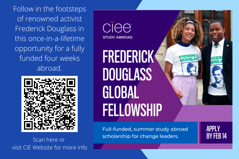 CIEE Frederick Douglass Global Fellowship 
